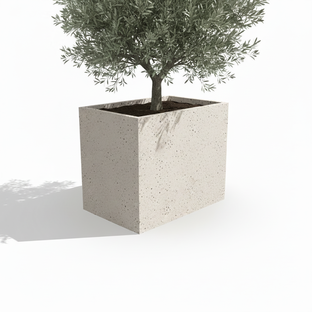 Forma 120 — poprawiona faktura betonu