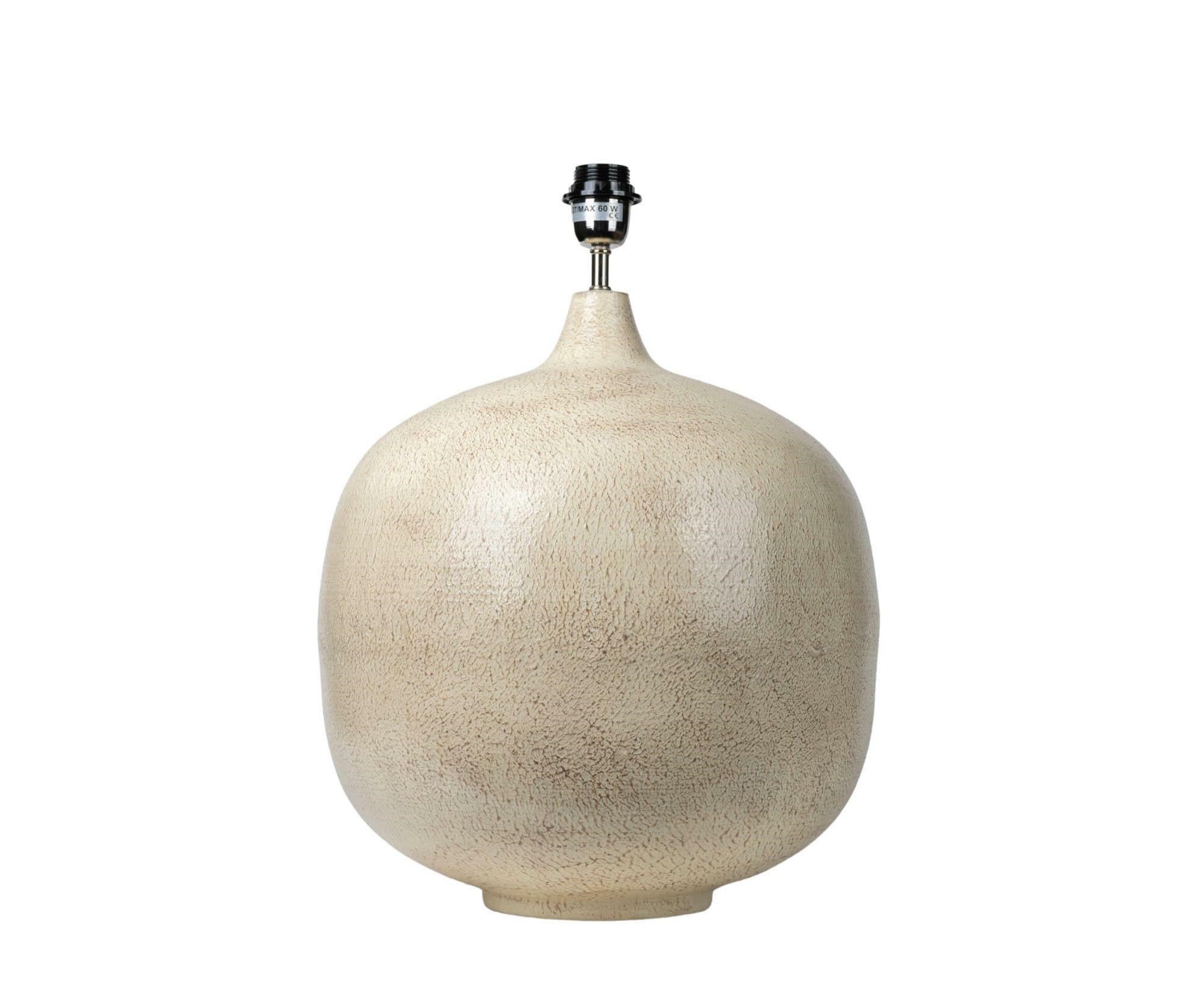 Modern creme Lampa pękata 1