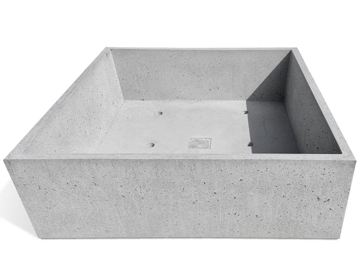 Donica betonowa Cubo 150 | 150×150×50 cm | Beton architektoniczny premium