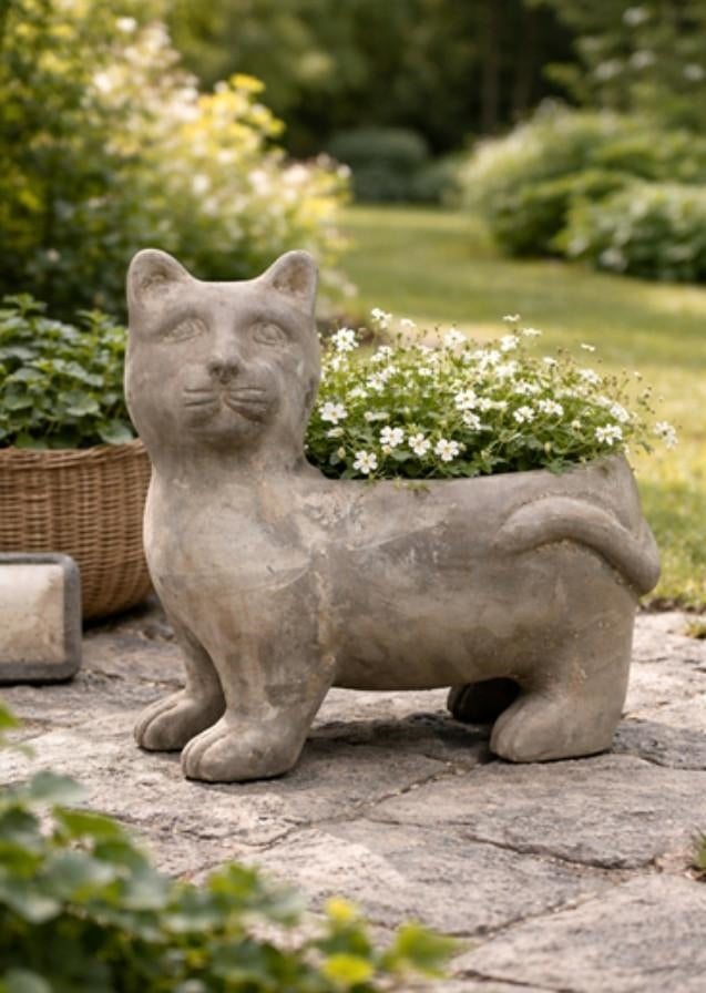 Garden old Donica kot antique chocolate