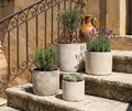 Donica ceramiczna Garden Old Antic White – komplet 4 szt. | mrozoodporna