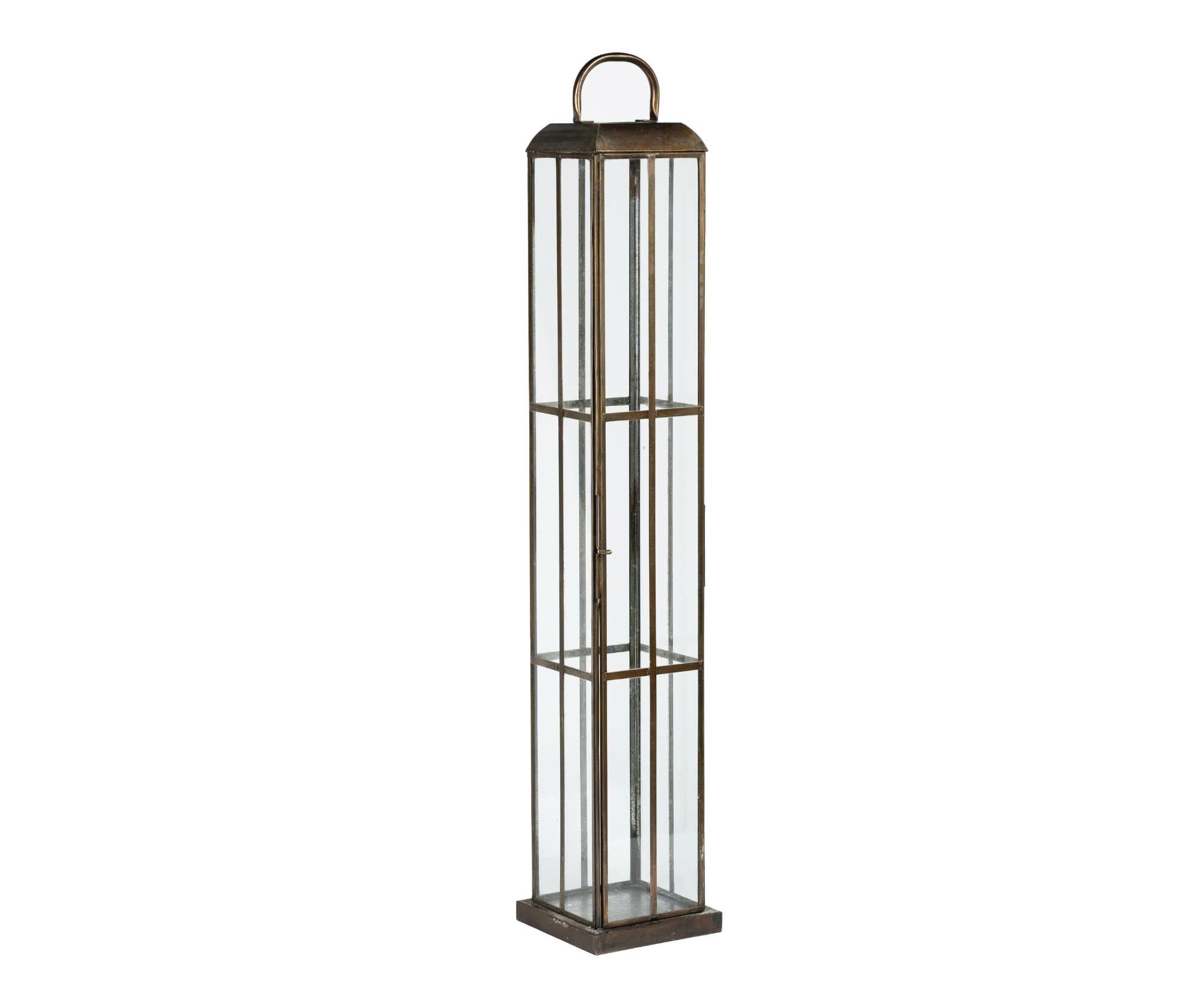 Barok old Lampion szklany A