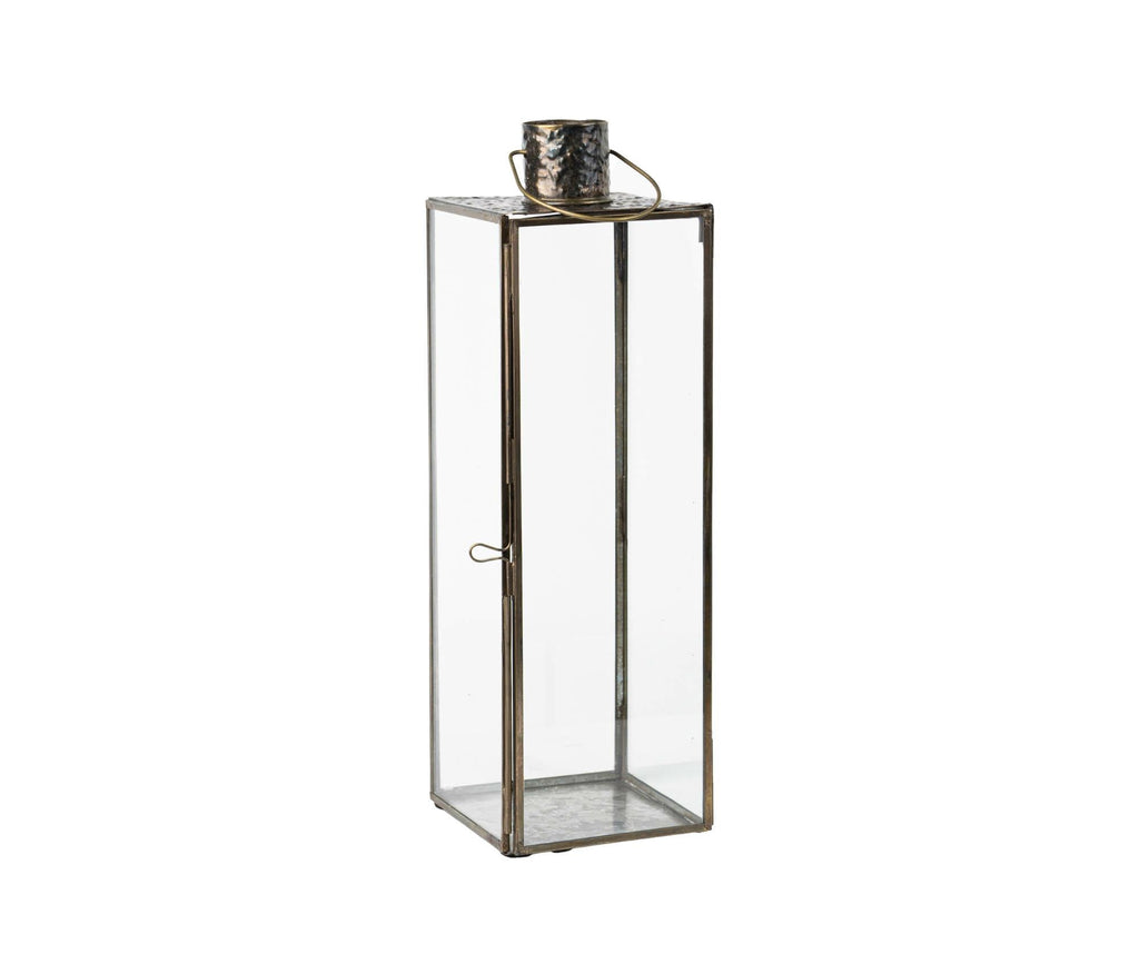 Barok old Lampion szklany 1B