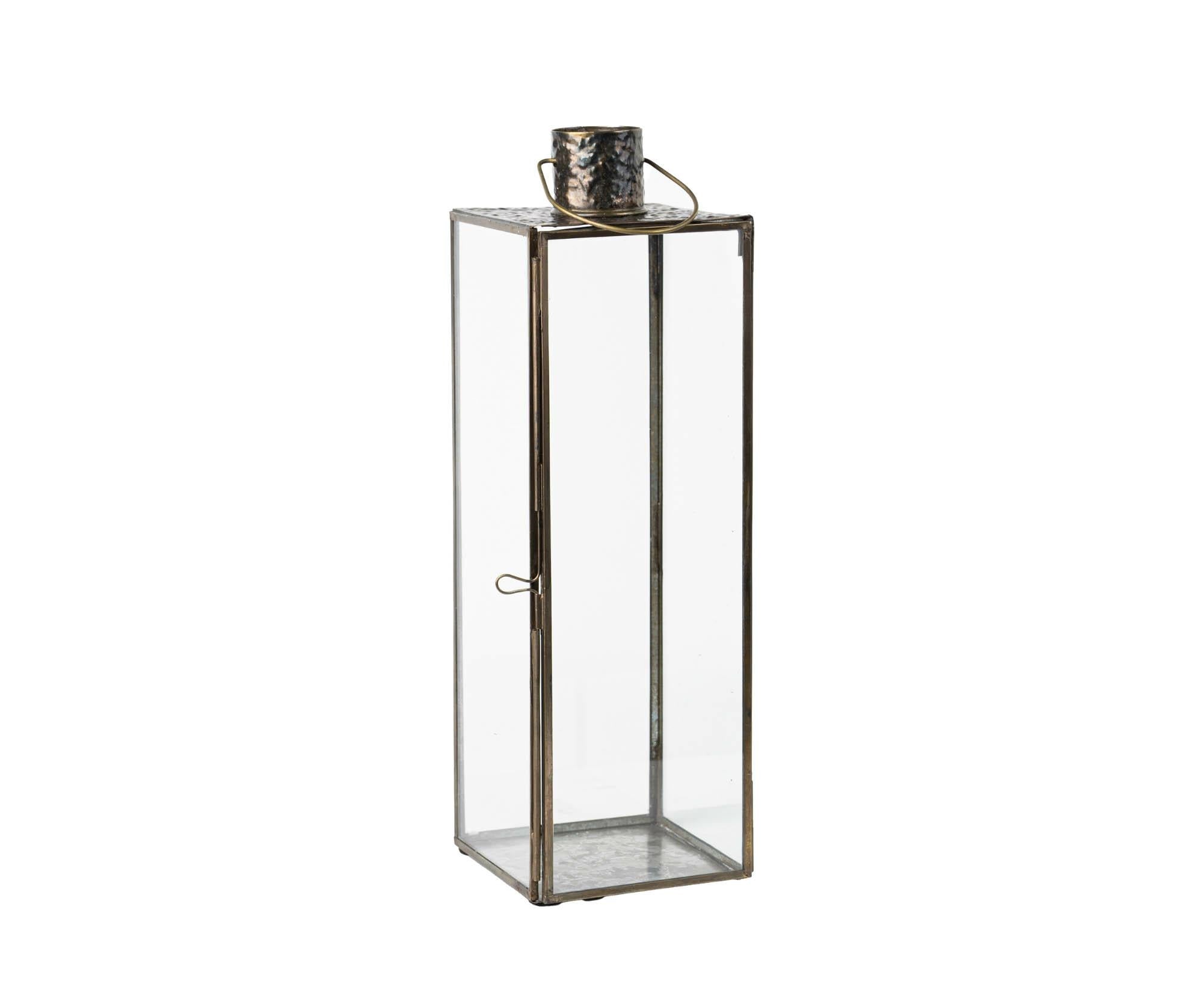 Barok old Lampion szklany 1B