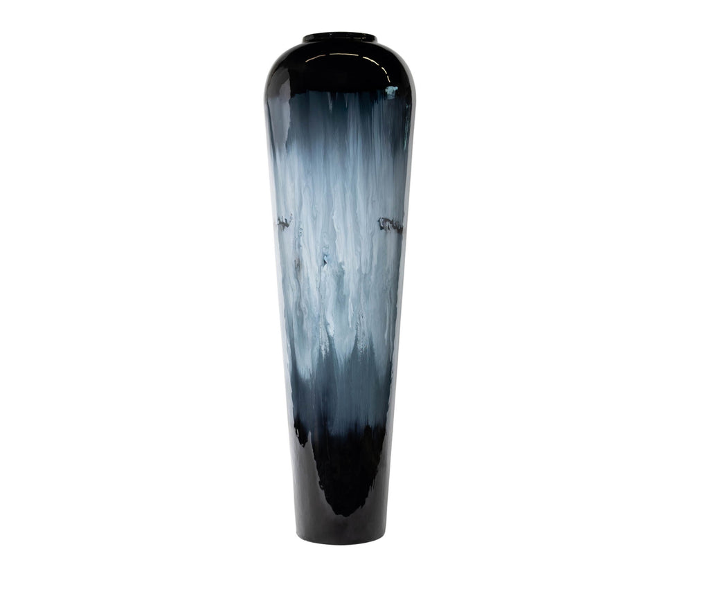 Modern blue Wazon smukły A