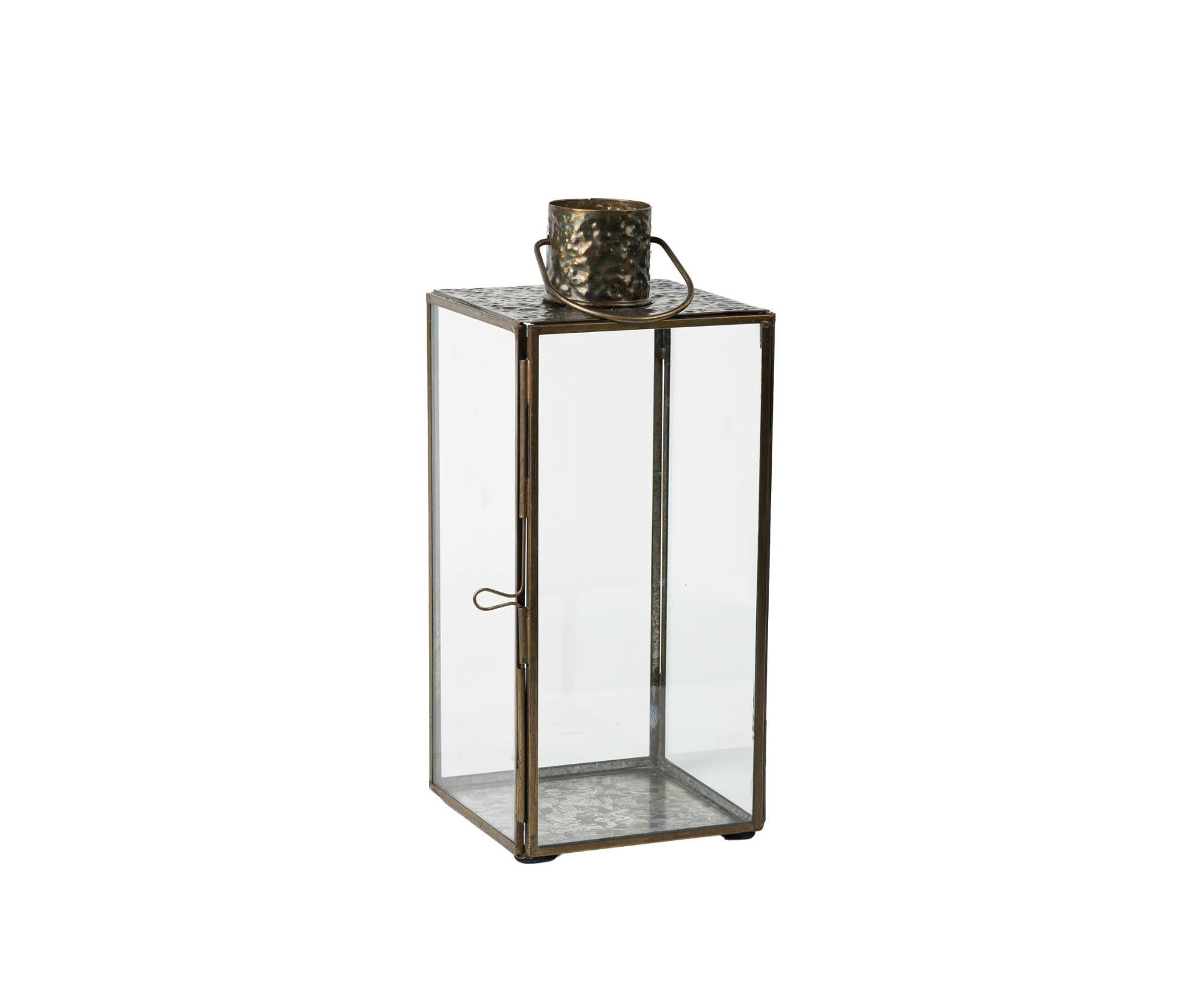 Barok old Lampion szklany 1C
