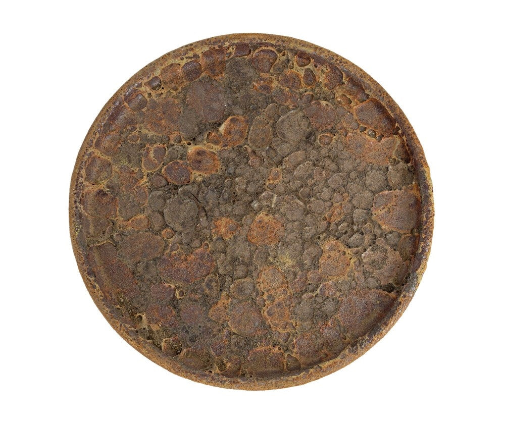 Garden old Talerz ozdobny rust C
