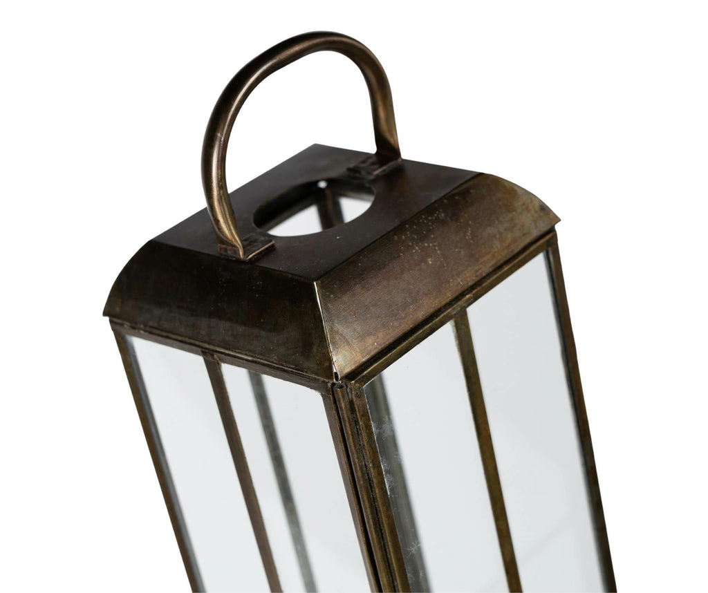 Barok old Lampion szklany A
