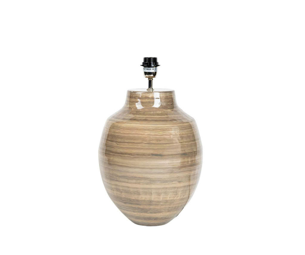 Modern chocolate Lampa pękata