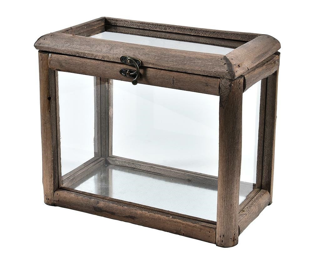 Wood old Lampion/Szklarenka kpl. 2 szt.