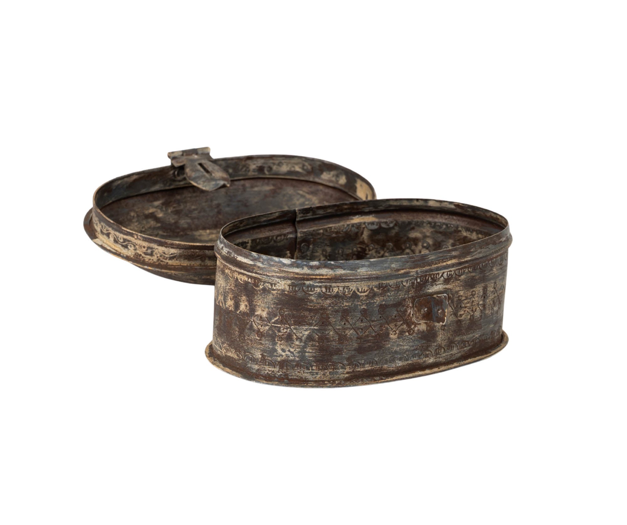 Rustic Pudełko owalne 1B