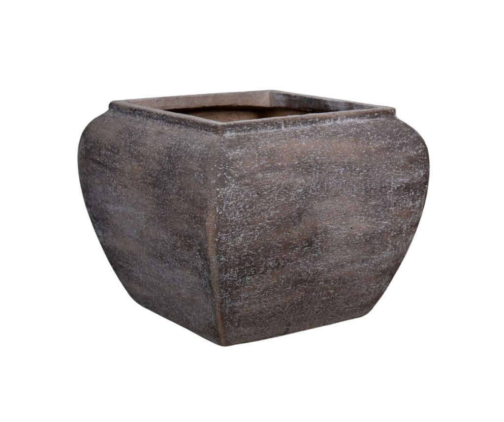 Modern brown Donica/Osłonka kwadratowa B