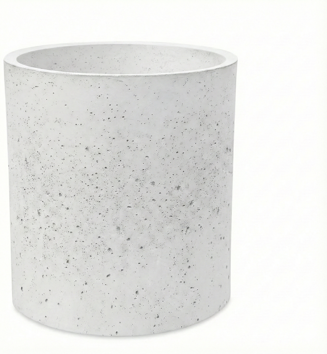 Donica betonowa Rondo 55 | Ø50×55 cm | Beton architektoniczny premium