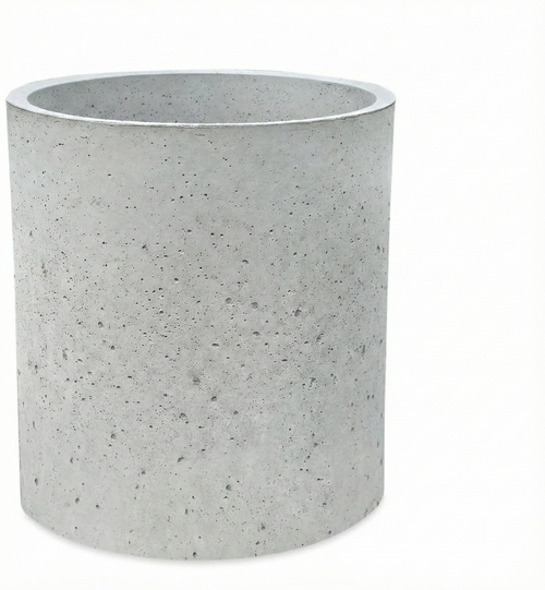 Donica betonowa Rondo 55 | Ø50×55 cm | Beton architektoniczny premium