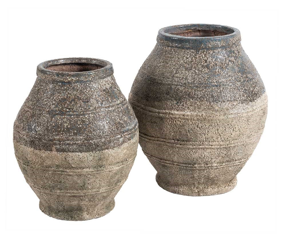Antique blue Wazon A