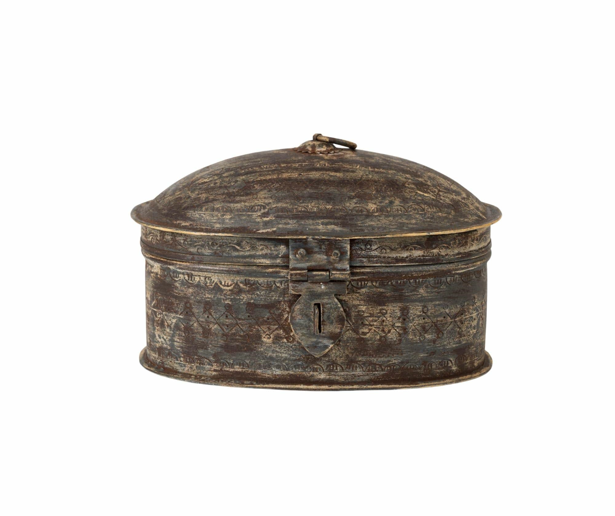 Rustic Pudełko owalne 1B