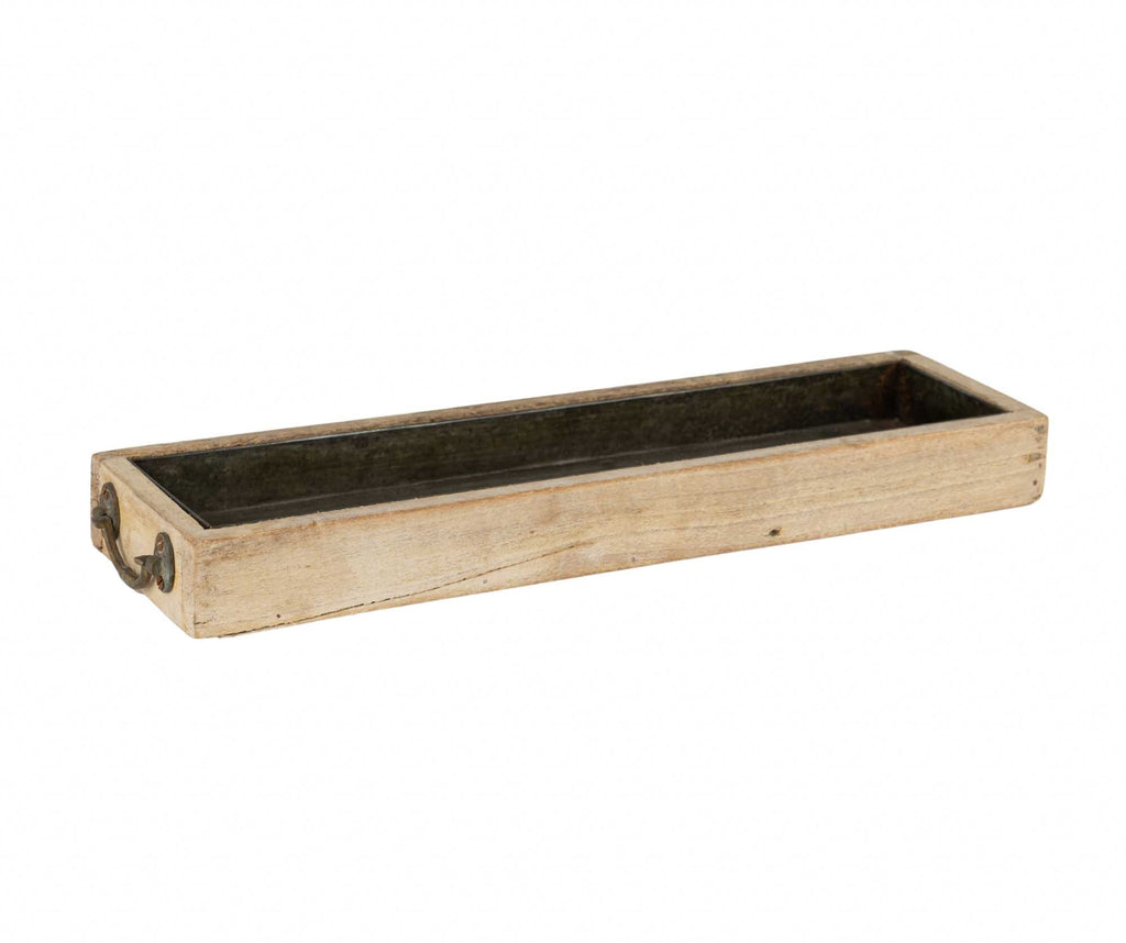 Wood old Taca z uchwytem 1