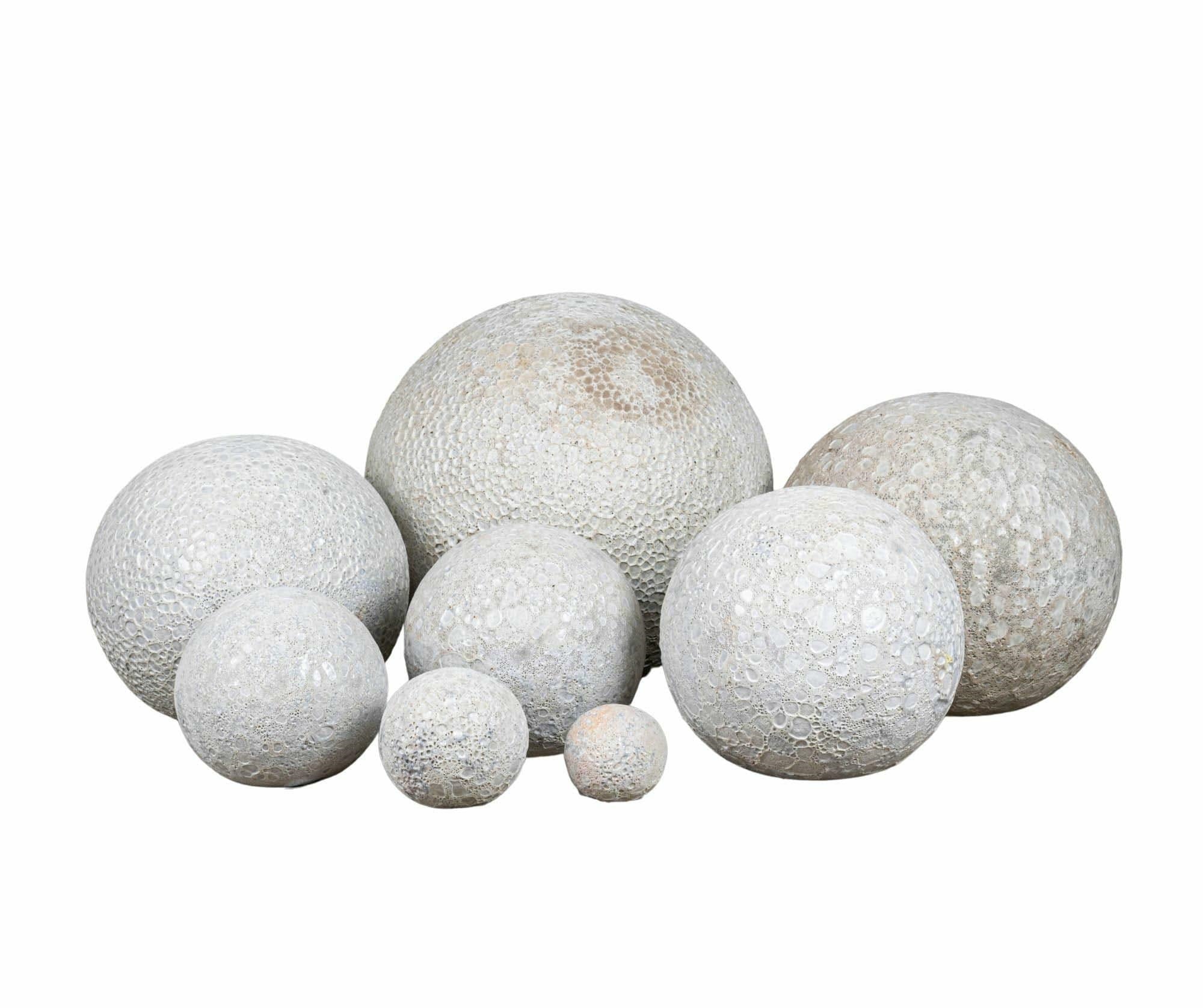 Garden old Kula dekoracyjna white C