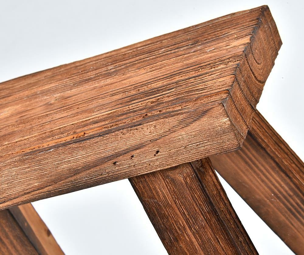 Wood old Stołek/Kwietnik 1