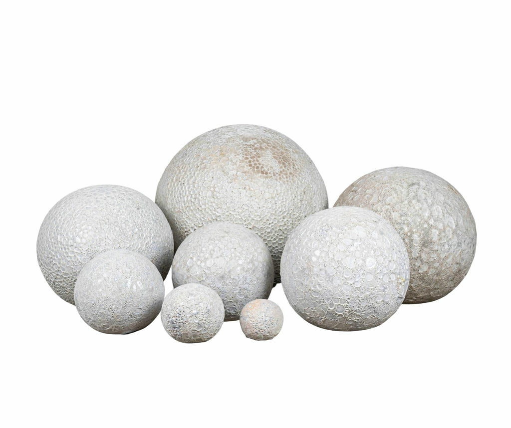 Garden old Kula dekoracyjna white A