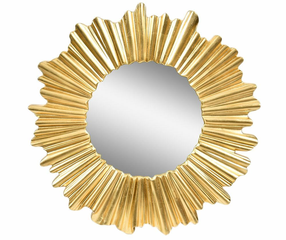 Gold line Lustro słońce