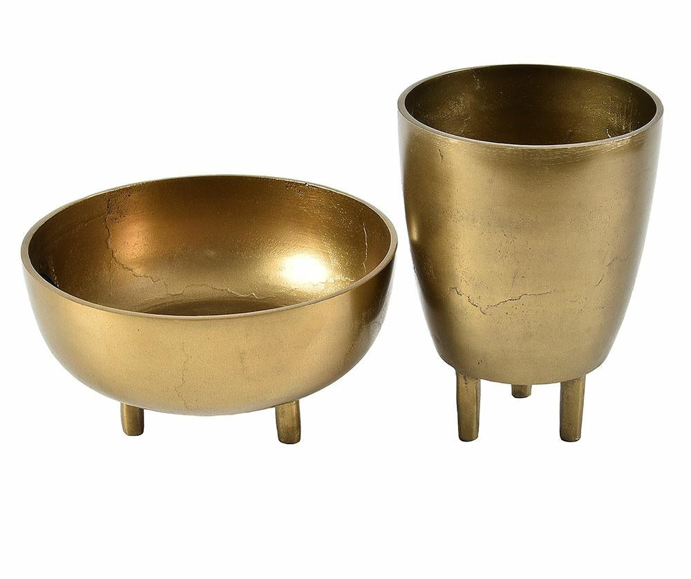 Gold line Wazon na nóżkach