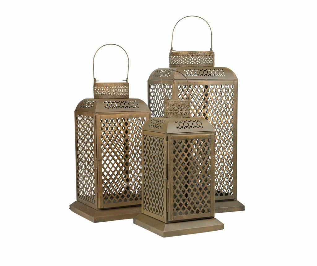 Rustic Lampion ażurowy 2B