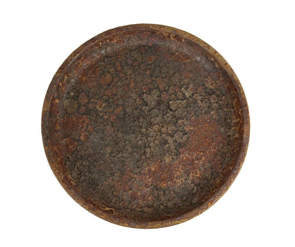 Garden old Talerz ozdobny rust A