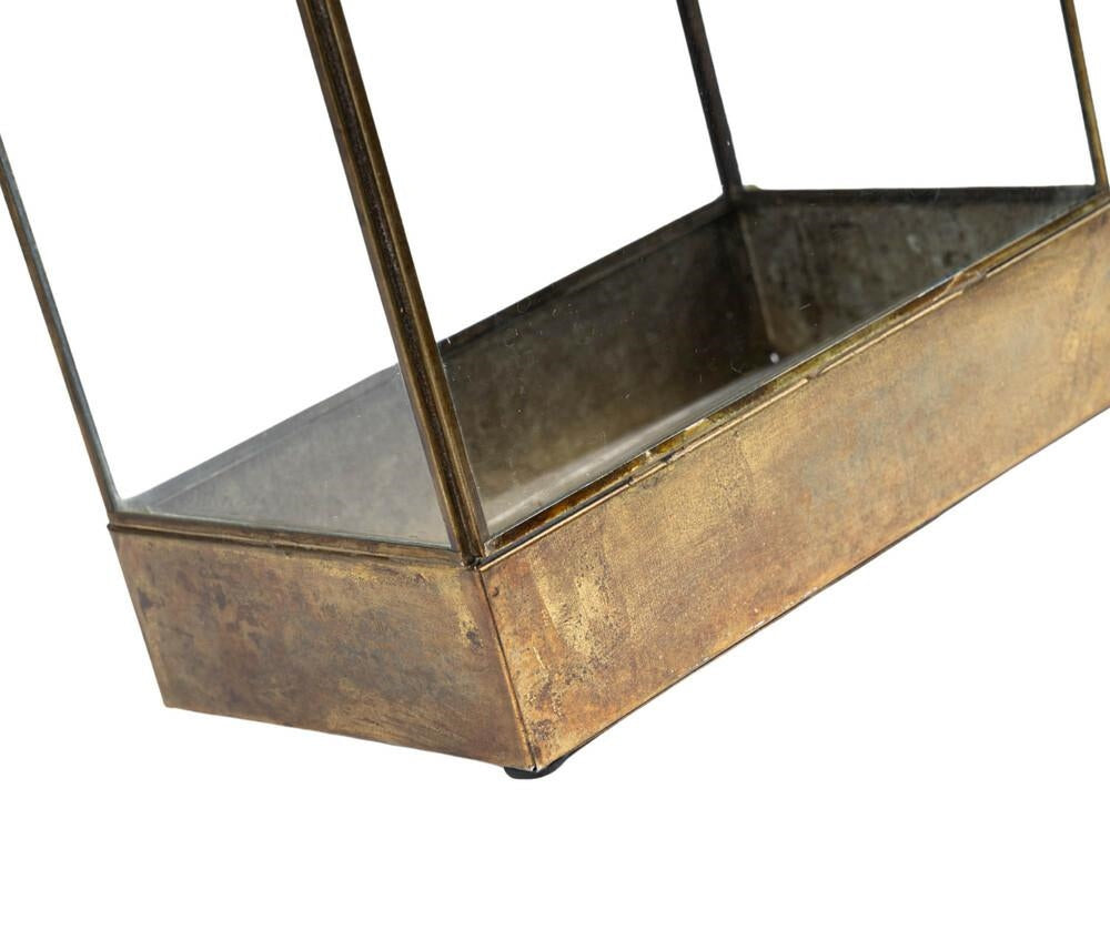 Barok old Lampion szklany 2A