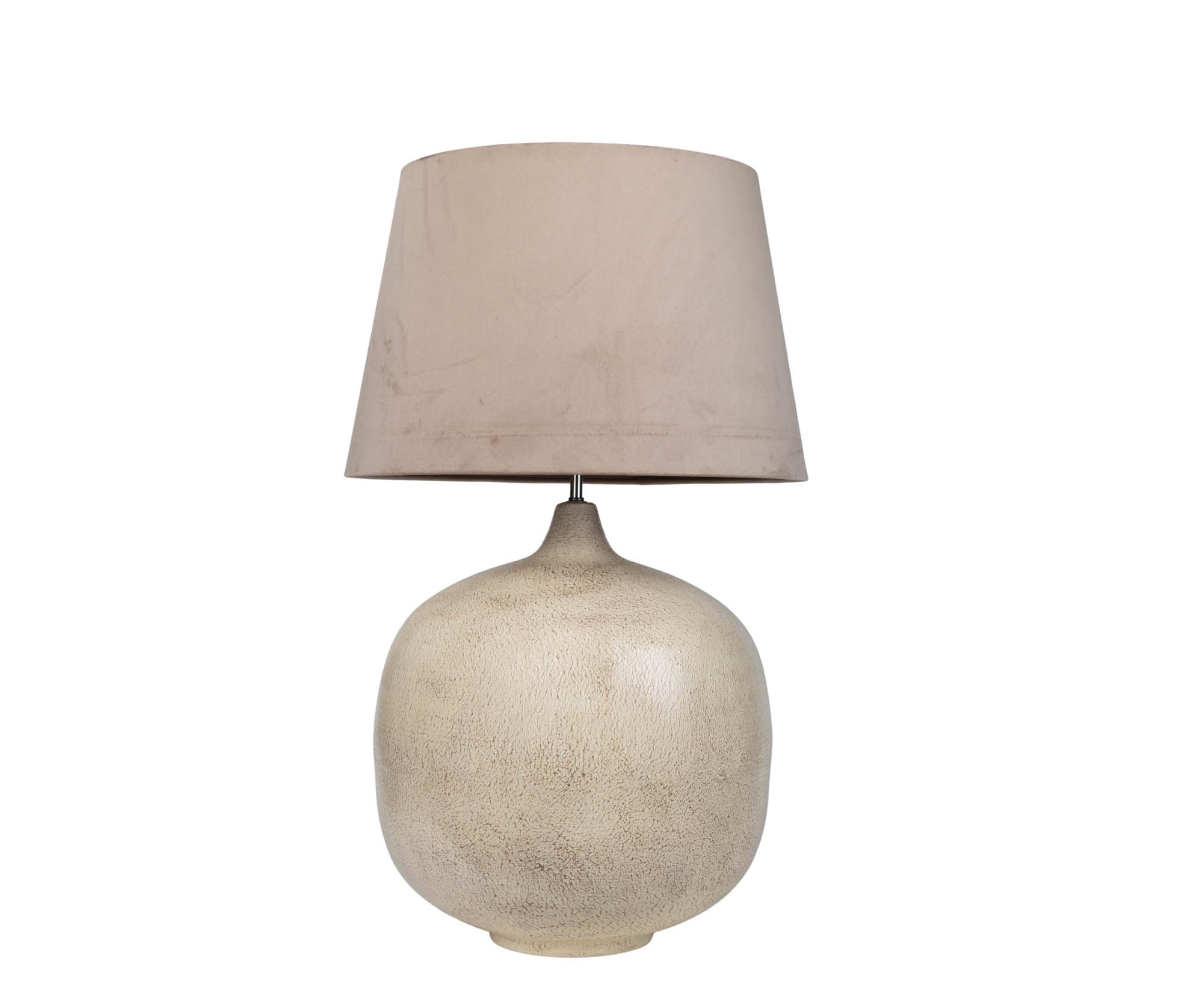 Modern creme Lampa pękata 1