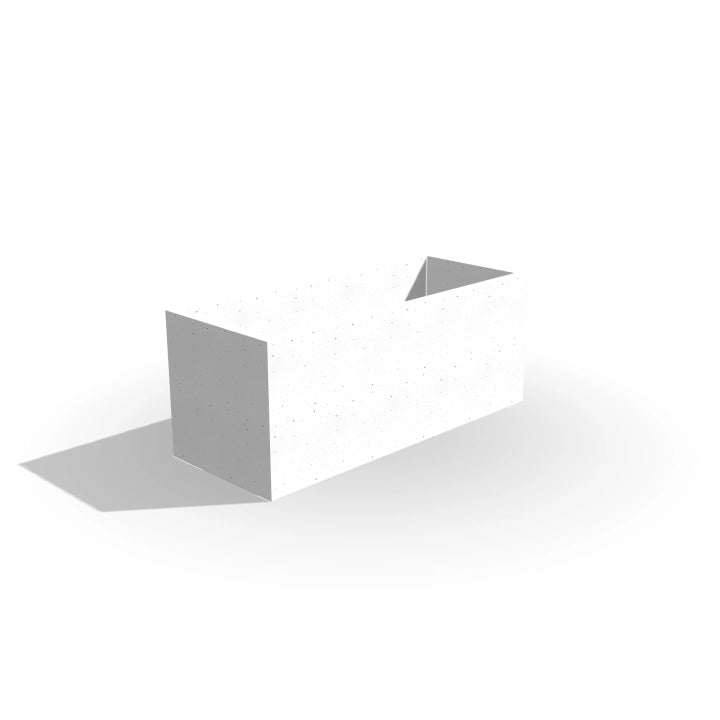 Donica betonowa Forma 100/40 | 100×40×40 cm | Beton architektoniczny premium