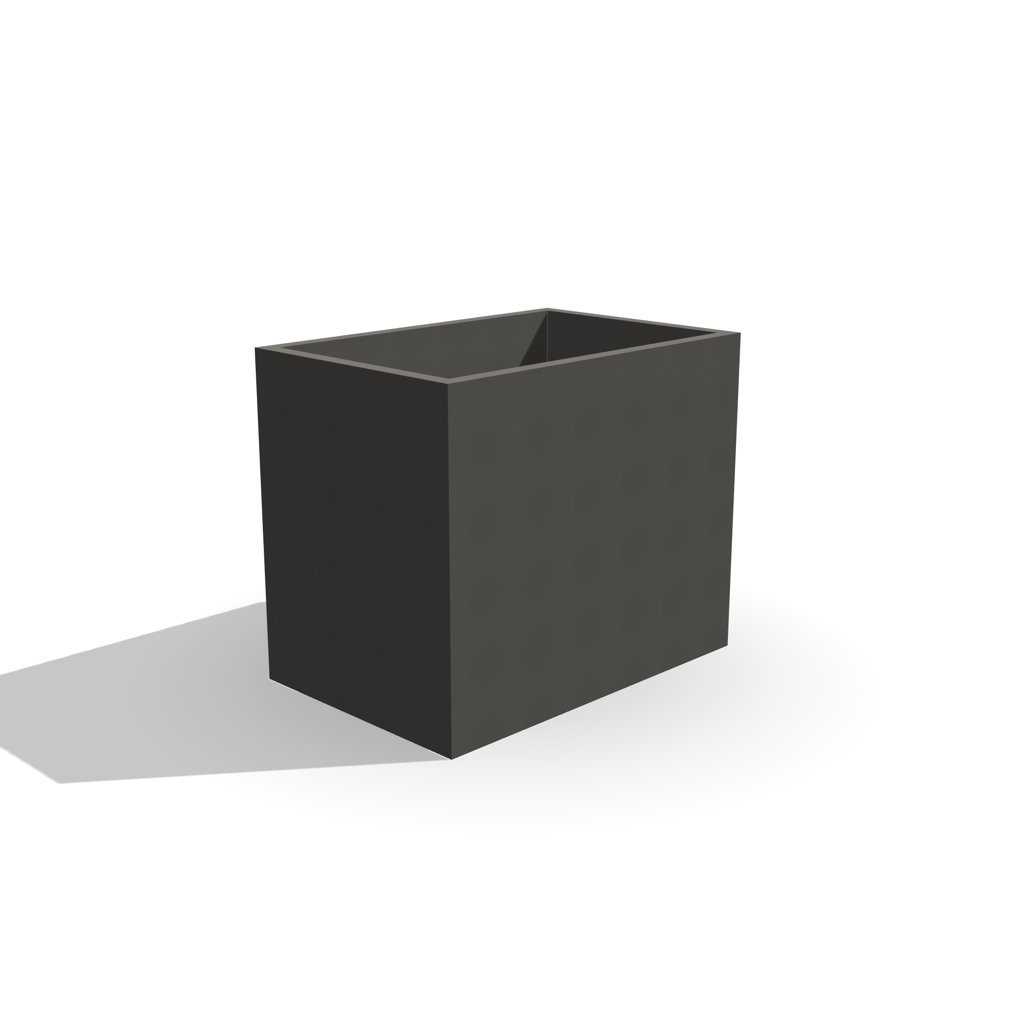 Donica betonowa Forma 120 | 120×80×100 cm | Beton architektoniczny premium