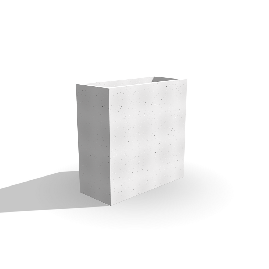Donica betonowa Torre 70 | 70×30×70 cm | Beton architektoniczny premium