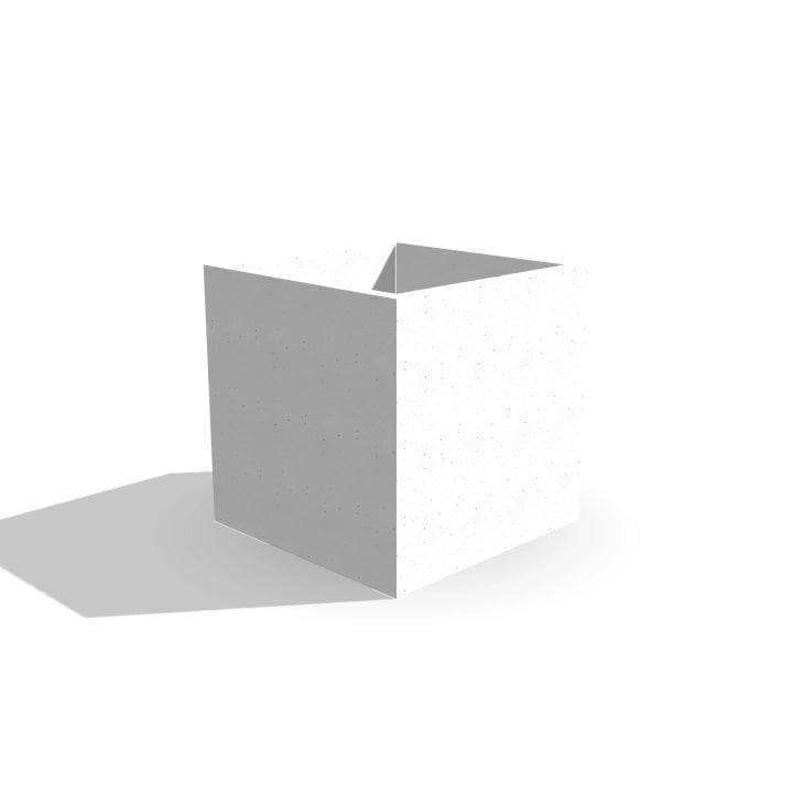 Donica betonowa Cubo 77 | 77×77×77 cm | Beton architektoniczny premium