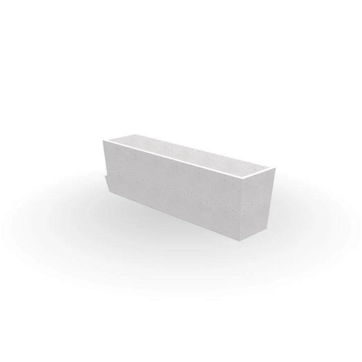Donica betonowa Linea 130 | 130×32×40 cm | Beton architektoniczny premium
