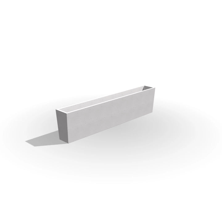 Donica betonowa Linea 170 | 170×22×40 cm | Beton architektoniczny premium
