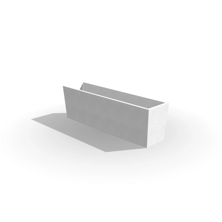 Donica betonowa Linea 130 | 130×32×40 cm | Beton architektoniczny premium