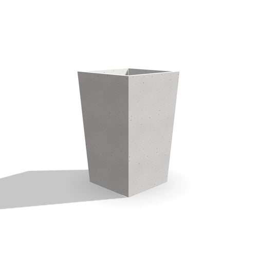 Donica betonowa Torre 60 | 37×37×60 cm | Beton architektoniczny premium