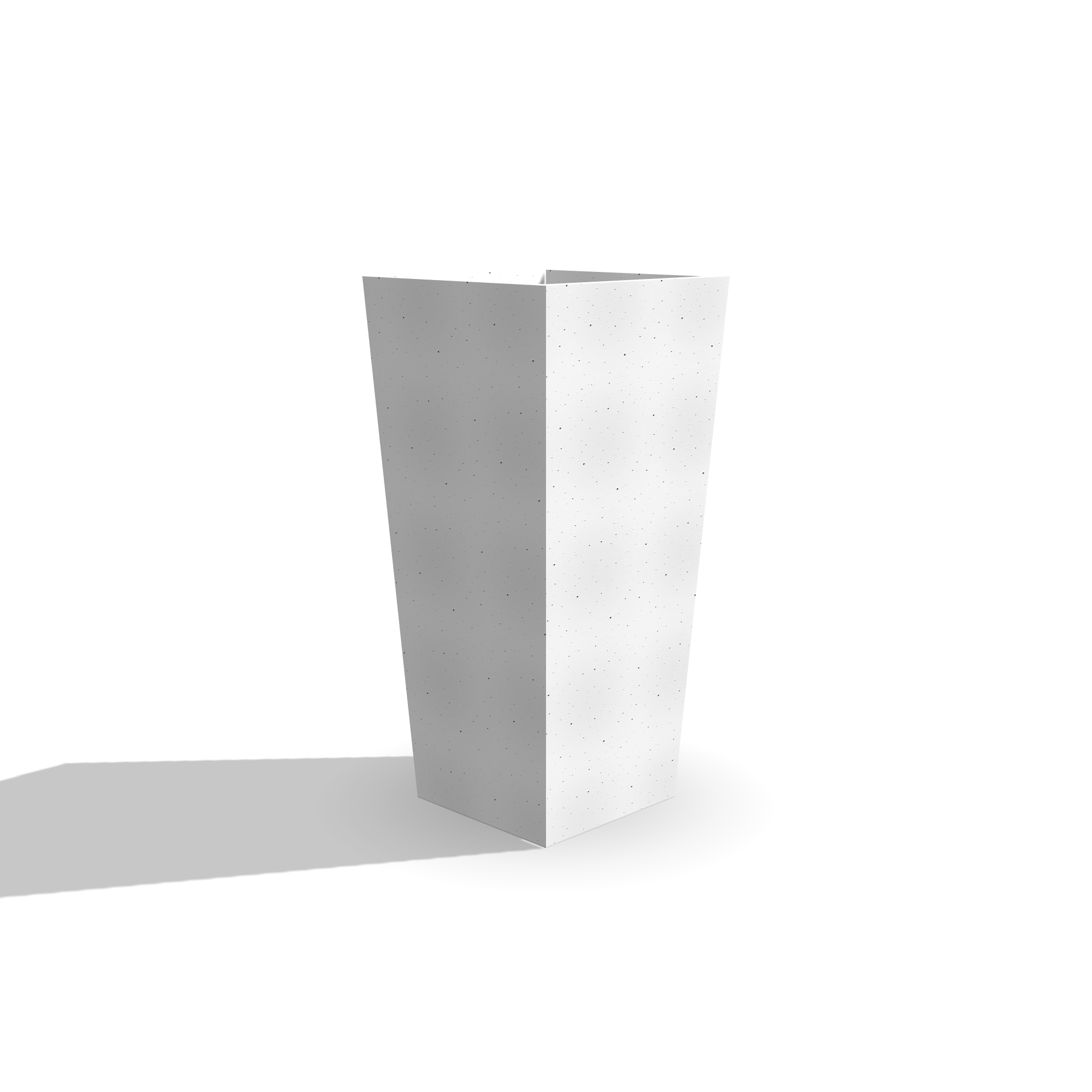 Donica betonowa Torre 85 | 40×40×85 cm | Beton architektoniczny premium