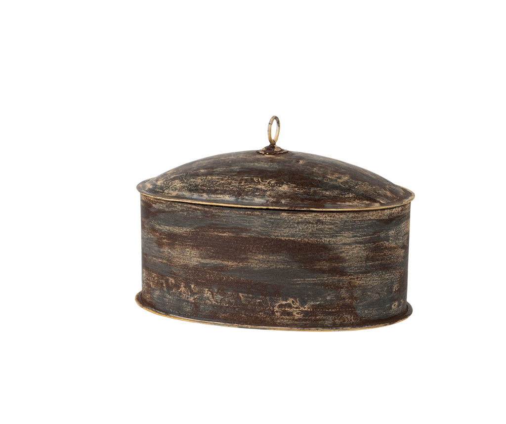 Rustic Pudełko owalne 1A