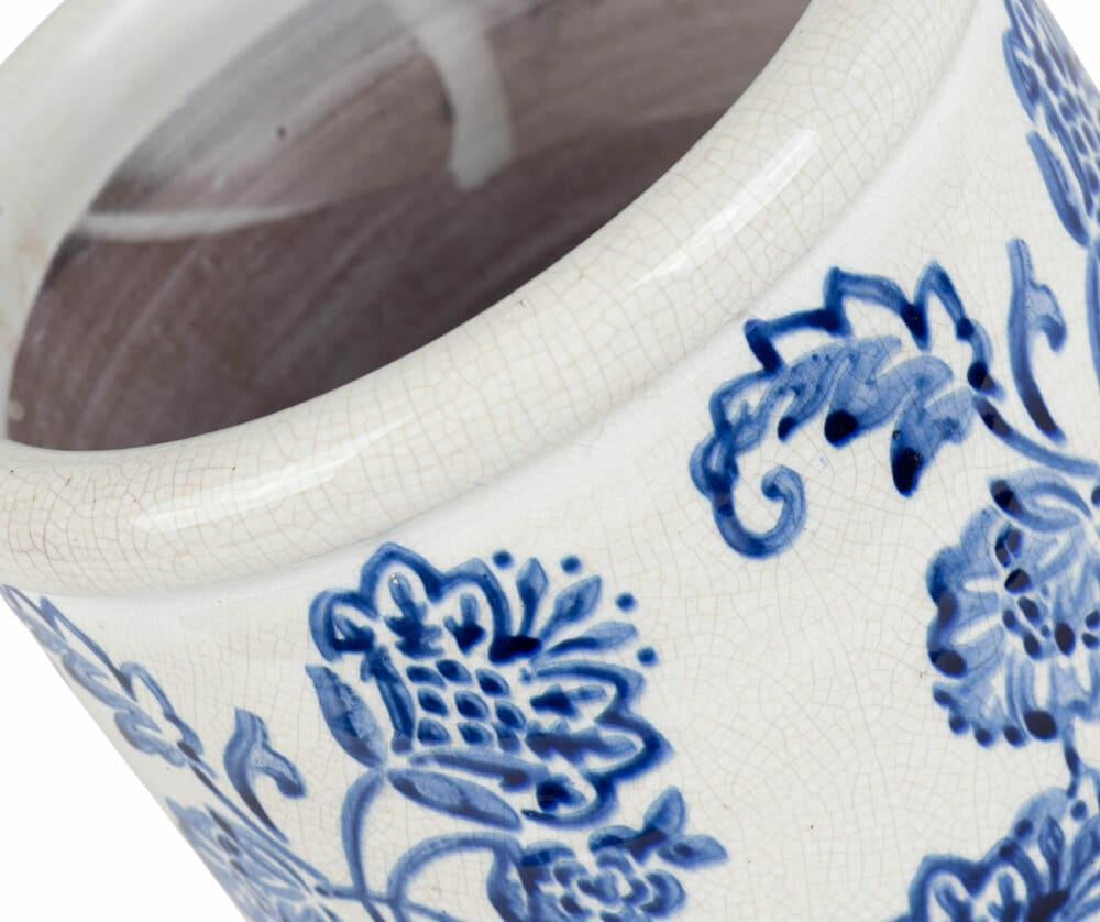 Fiore blue Wazon prosty kwiaty