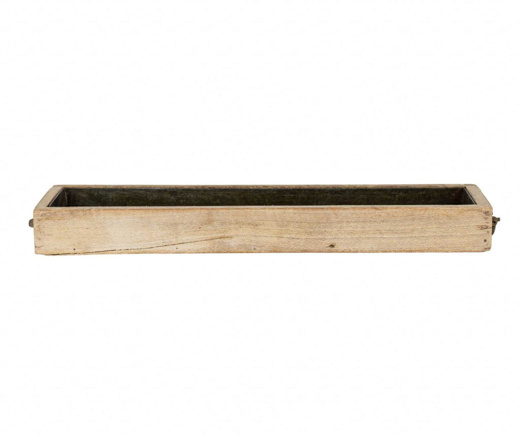 Wood old Taca z uchwytem 1