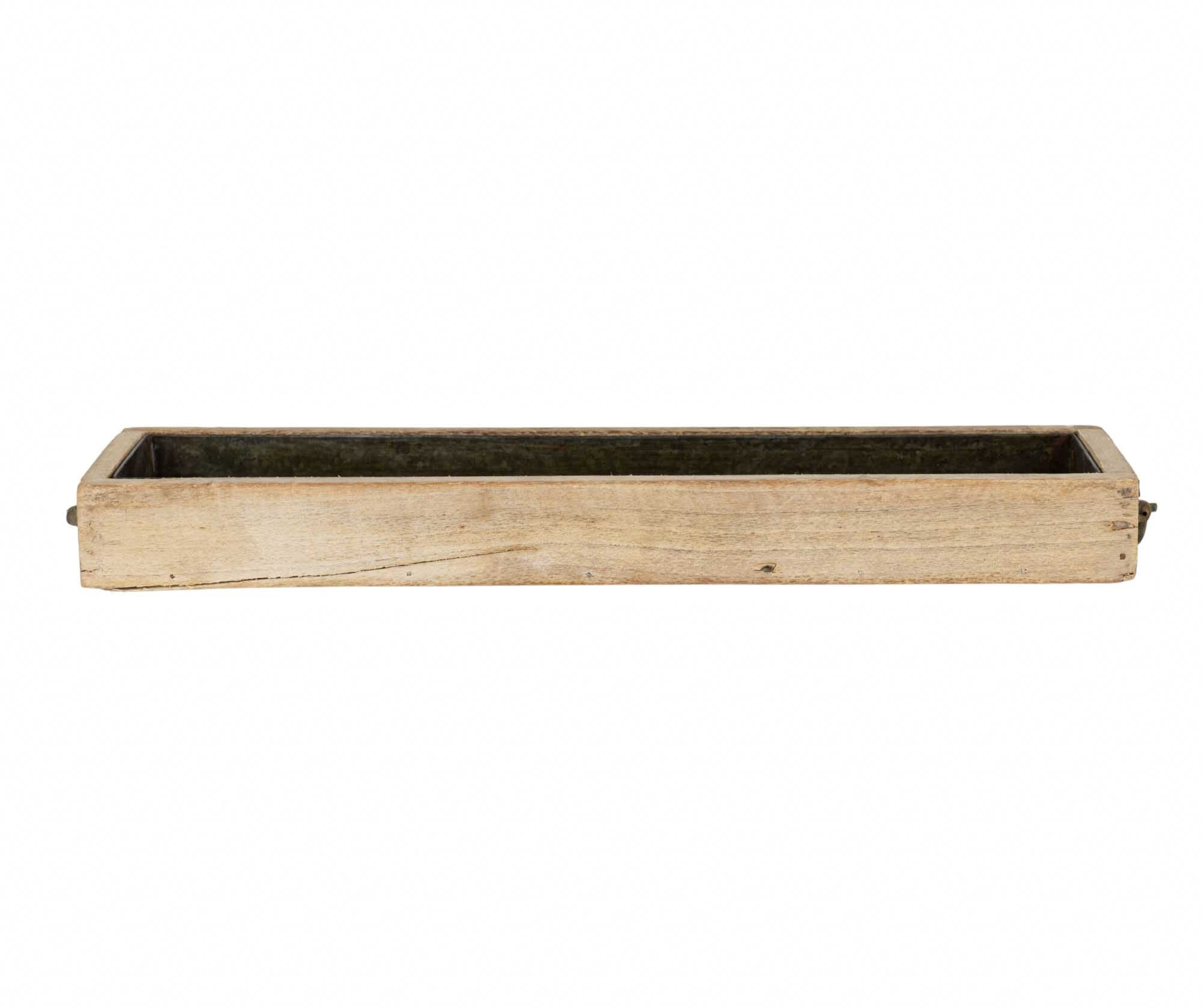Wood old Taca z uchwytem 1
