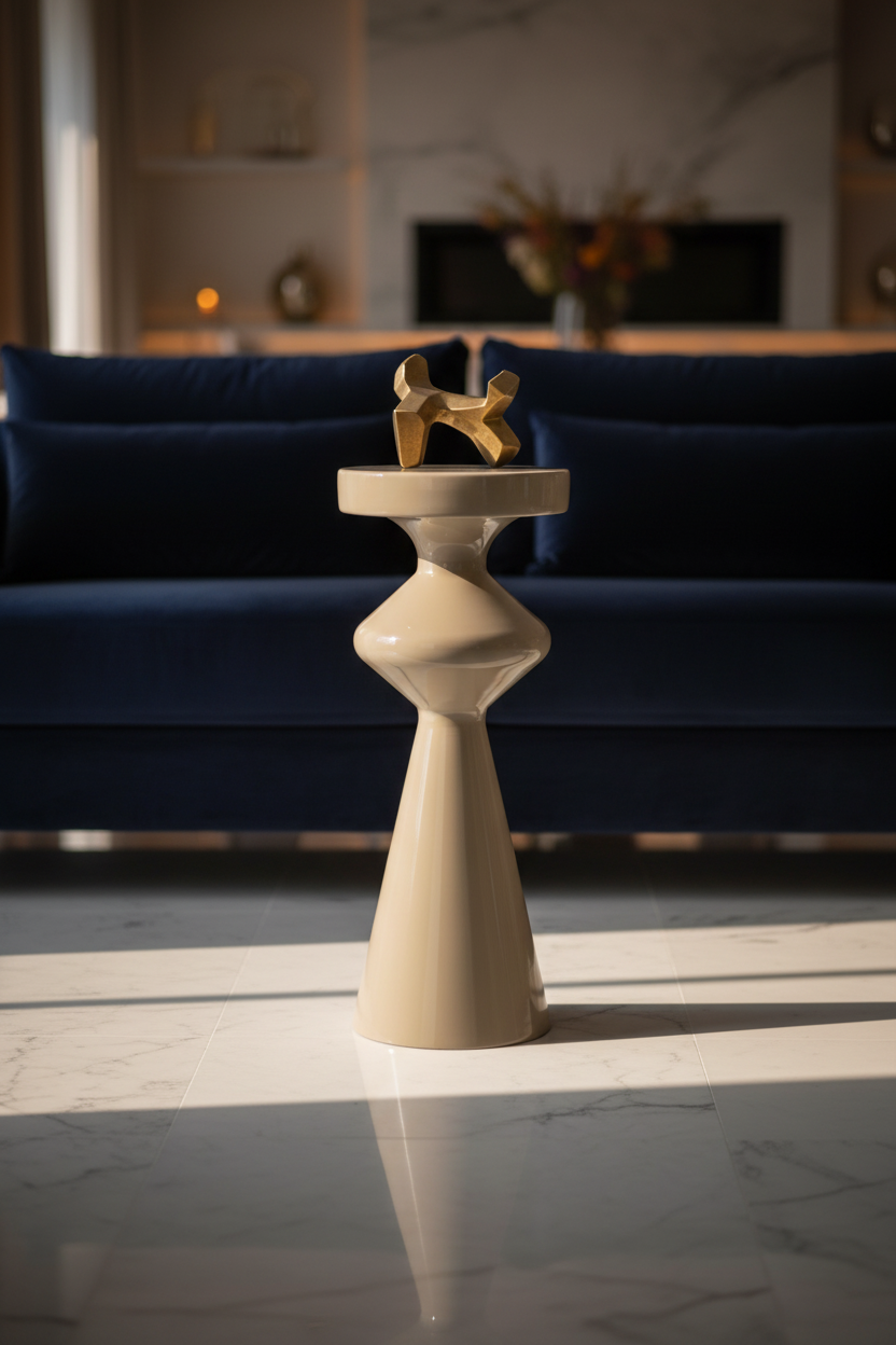 Lifestyle – postument Modern wzór 2 w luksusowym salonie