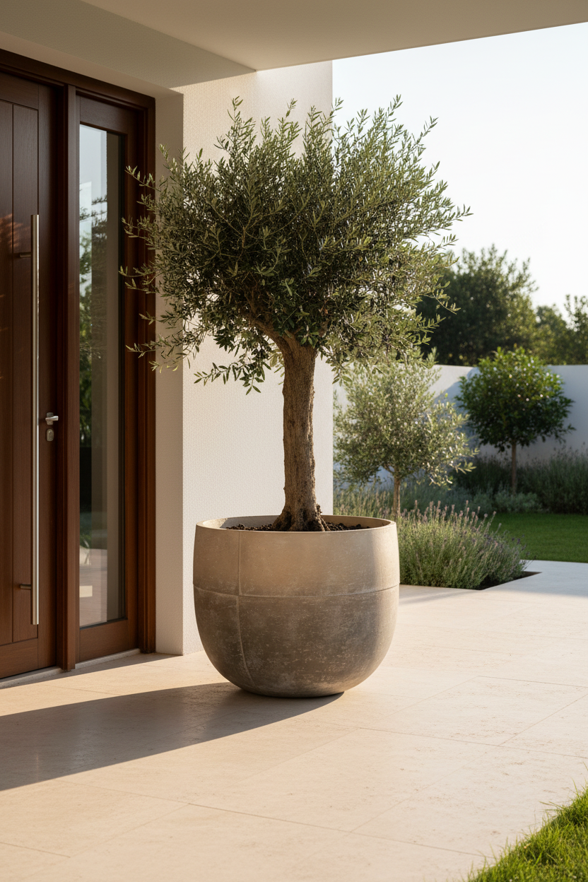 Lifestyle Modern GRC 50 — wejście do willi