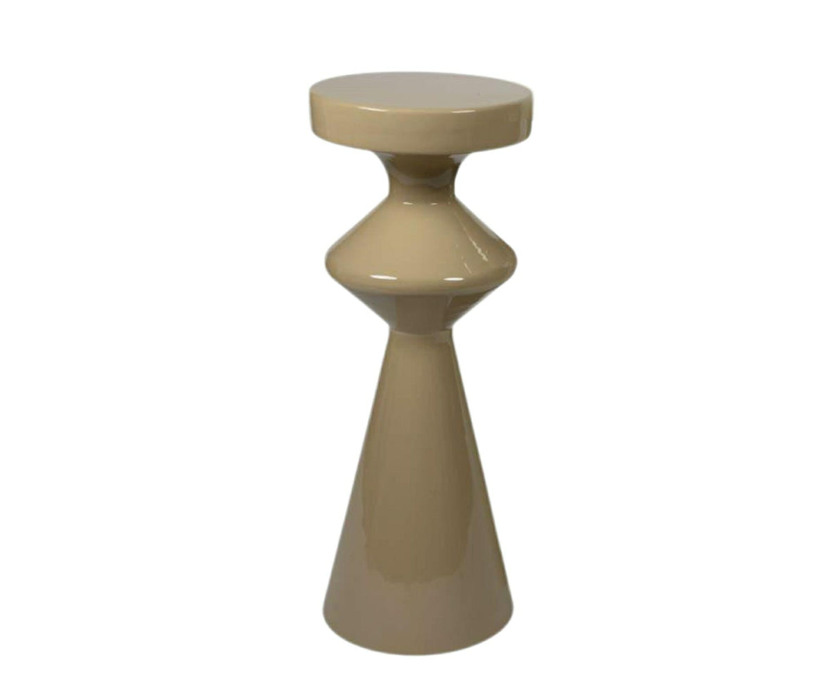 Postument dekoracyjny Modern 76 cm – czarny metal