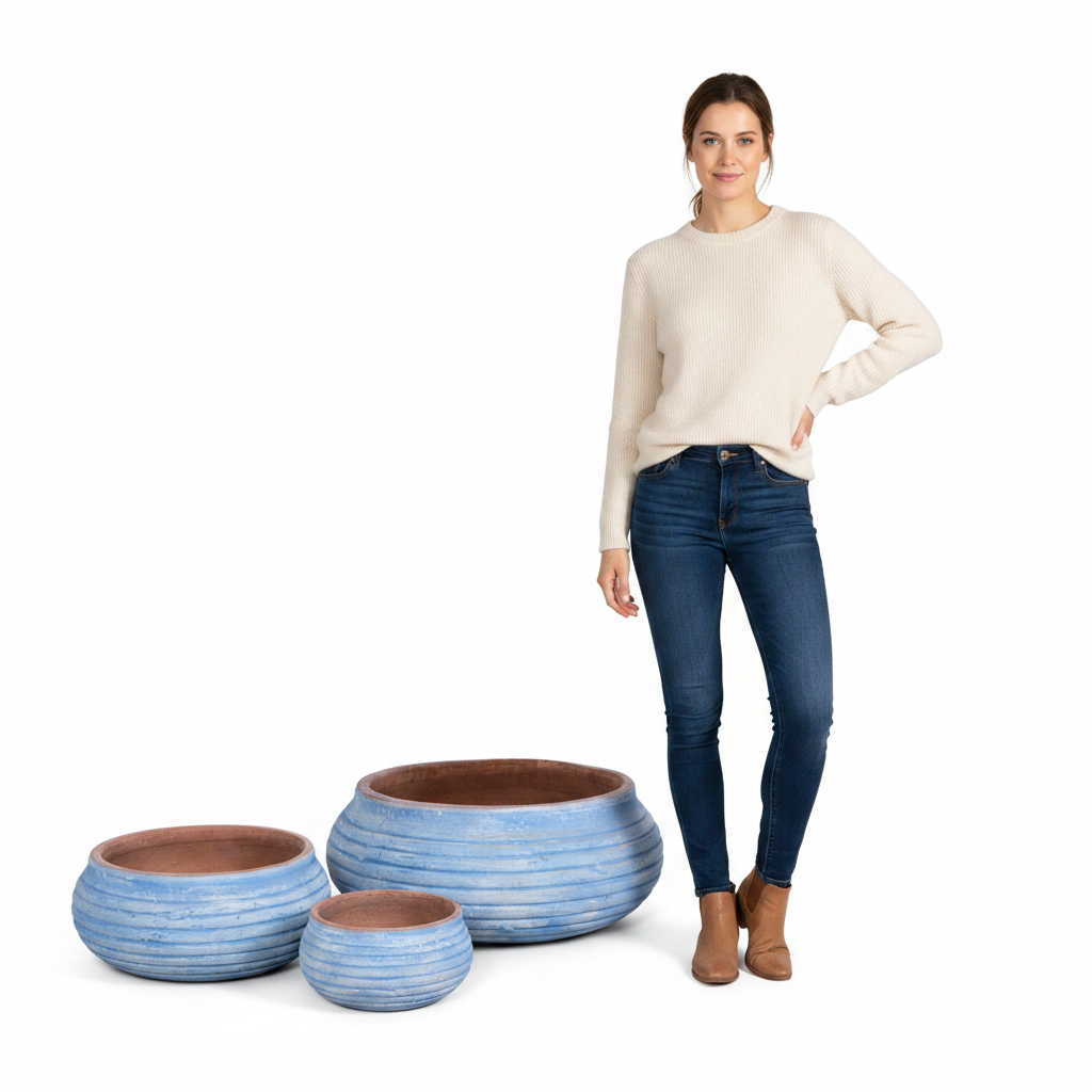 Scale Shot — Ryflowana Blue, poprawiona skala 54 cm średnicy